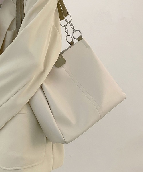 LOPASS（ロパス）の「ポーチ付きショルダーバッグ（ショルダーバッグ・レディース・ブラック/アイボリー/ブラウン・FREE）」の14枚目の写真