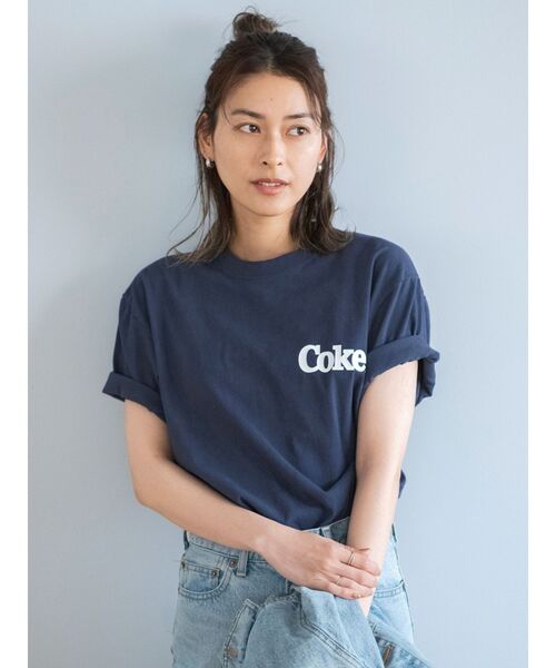 Ungrid（アングリッド）の「Coca-Cola ロゴTee（Tシャツ/カットソー・レディース・レッド/ライトグレー/ネイビー・FREE）」の20枚目の写真