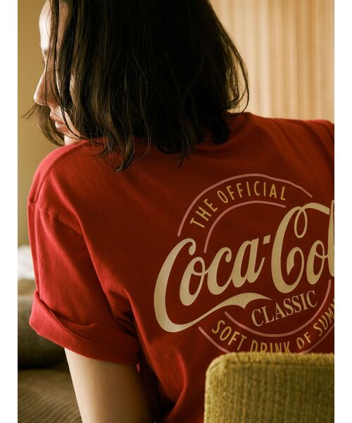 Ungrid（アングリッド）の「Coca-Cola ロゴTee（Tシャツ/カットソー・レディース・レッド/ライトグレー/ネイビー・FREE）」の13枚目の写真