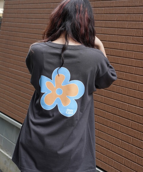 セール】【STAYGOLD】フラワーモチーフ Tシャツ / Flower Motif