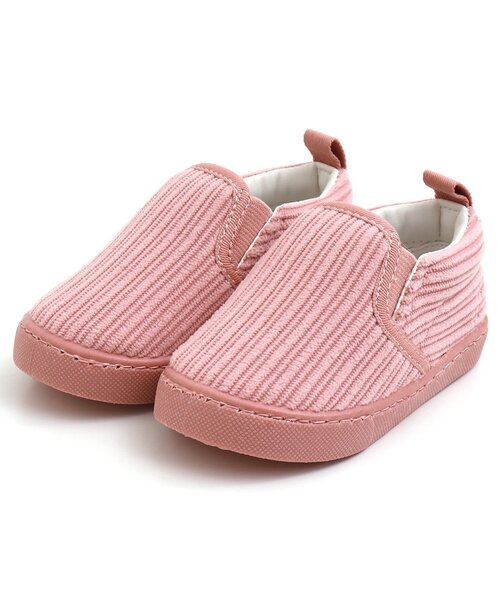 Ampersand(アンパサンド)の「バラエティスリッポン無地(スニーカー・キッズ・ベージュ/ピンク/ブラウン/ブラック/ブルー・13/14/15 /16/17/18/19/20)」の5枚目の写真