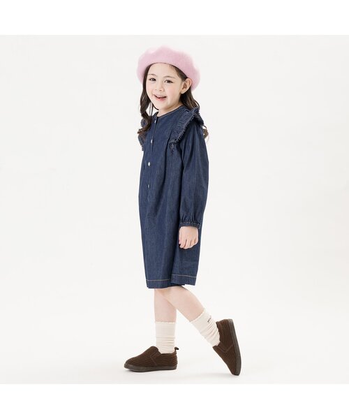 Ampersand(アンパサンド)の「バラエティスリッポン無地(スニーカー・キッズ・ベージュ/ピンク/ブラウン/ブラック/ブルー・13/14/15 /16/17/18/19/20)」の8枚目の写真