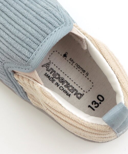 Ampersand(アンパサンド)の「バラエティスリッポン無地(スニーカー・キッズ・ベージュ/ピンク/ブラウン/ブラック/ブルー・13/14/15 /16/17/18/19/20)」の12枚目の写真