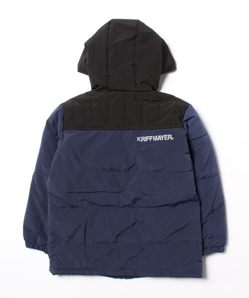 KRIFF MAYER Kid's Collection（クリフメイヤーキッズコレクション）の「【保温中綿】テクノロジャケット（ダウンジャケット/コート・キッズ・カーキ/ネイビー/ブラック/ベージュ・150/170/130/120/160/140）」の19枚目の写真
