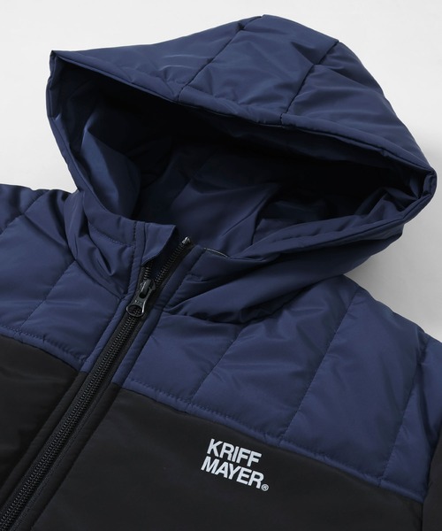 KRIFF MAYER Kid's Collection（クリフメイヤーキッズコレクション）の「【保温中綿】テクノロジャケット（ダウンジャケット/コート・キッズ・カーキ/ネイビー/ブラック/ベージュ・150/170/130/120/160/140）」の18枚目の写真