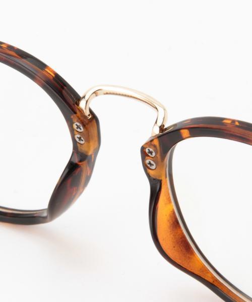 Ray BEAMS（レイビームス）の「NOEYEDIA / メガネ（メガネ・レディース・ブラック/ブラウン・ONE SIZE）」の7枚目の写真