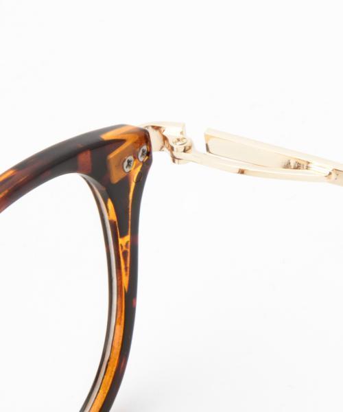 Ray BEAMS（レイビームス）の「NOEYEDIA / メガネ（メガネ・レディース・ブラック/ブラウン・ONE SIZE）」の8枚目の写真
