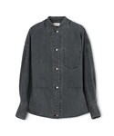 DES PRES（デ・プレ）の「スーピマコットンデニム シャツブルゾン