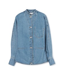 DES PRES（デ・プレ）の「スーピマコットンデニム シャツ