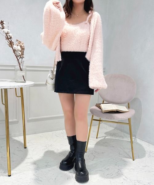 apres jour（アプレジュール）の「タイトミニスカパン【ZOZOTOWN限定アイテム】（スカート・レディース・グレー/ベージュ/ブラック・X-LARGE/MEDIUM/SMALL）」の12枚目の写真