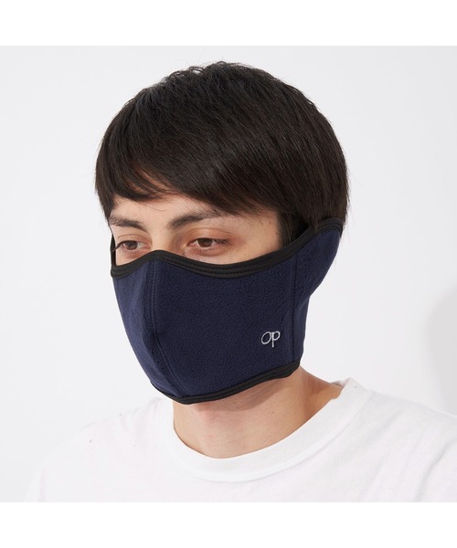 Ocean Pacific（オーシャンパシフィック）の「Ocean Pacific/オーシャンパシフィック ネックウォーマー ブランド 防寒 フェイスウォーマー（ネックウォーマー/スヌード・メンズ・カーキ/ブラック/ネイビー/グレー・FREE）」の4枚目の写真