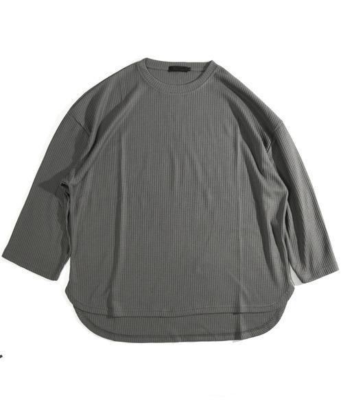 【セール】【neos -addictive design-】ルーズシルエット クルーネック ワッフル ロングスリーブ Tシャツ（Tシャツ/カットソー）｜neos（ネオス） mdprevattcaulkingandwaterproofing.com
