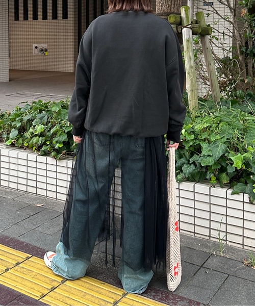 kutir(クティール)の「アソートピグメントスウェットプルオーバー(スウェット・レディース・カーキ/ネイビー/チャコールグレー/スモークグレー・FREE)」の15枚目の写真