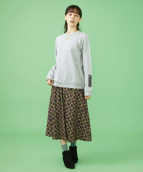 Jocomomola(ホコモモラ)の「Joco ロゴスエット(Tシャツ/カットソー・レディース・グレー・40)」の2枚目の写真