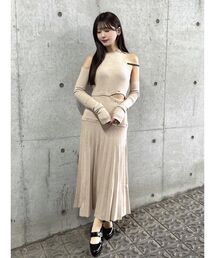 EATME | ホルターネックニットワンピース(ワンピース)