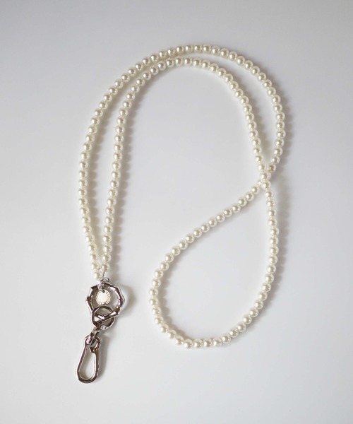 PICCIN（ピッチン）の「2連パールショルダーストラップ（スマホケース/カバー・レディース・ホワイト・FREE）」の10枚目の写真