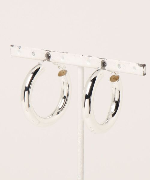 A part by（アパートバイ）の「フープピアス（ピアス（両耳用）・レディース・シルバー/ゴールド/Silver/GOLD ・FREE）」の2枚目の写真