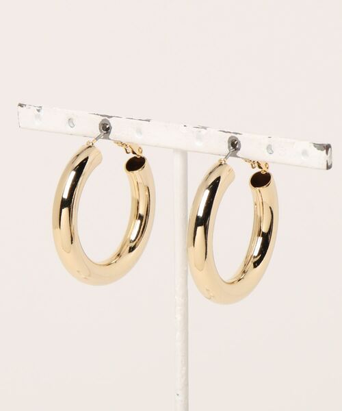 A part by（アパートバイ）の「フープピアス（ピアス（両耳用）・レディース・シルバー/ゴールド/Silver/GOLD ・FREE）」の4枚目の写真