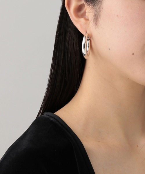 A part by（アパートバイ）の「フープピアス（ピアス（両耳用）・レディース・シルバー/ゴールド/Silver/GOLD ・FREE）」の6枚目の写真