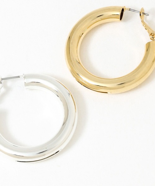 A part by（アパートバイ）の「フープピアス（ピアス（両耳用）・レディース・シルバー/ゴールド/Silver/GOLD ・FREE）」の11枚目の写真