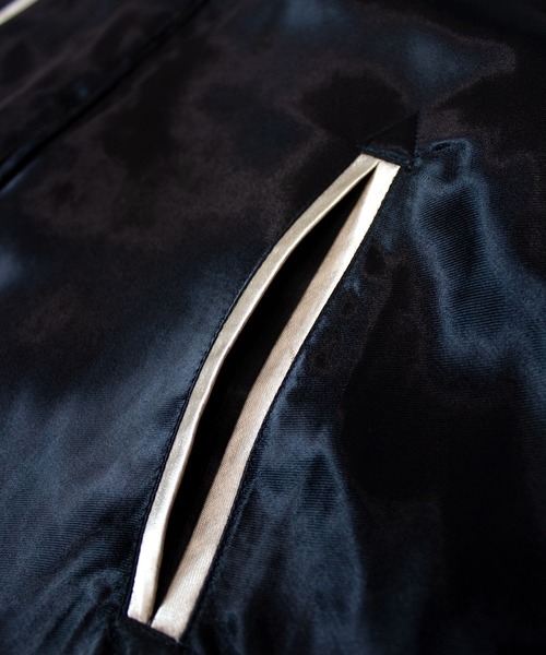 BETTY BOOP(ベティ・ブープ)の「BB-ヤンキーBetty リバーシブルスカジャン(スカジャン・メンズ・ブラック・L/XL/M)」の10枚目の写真