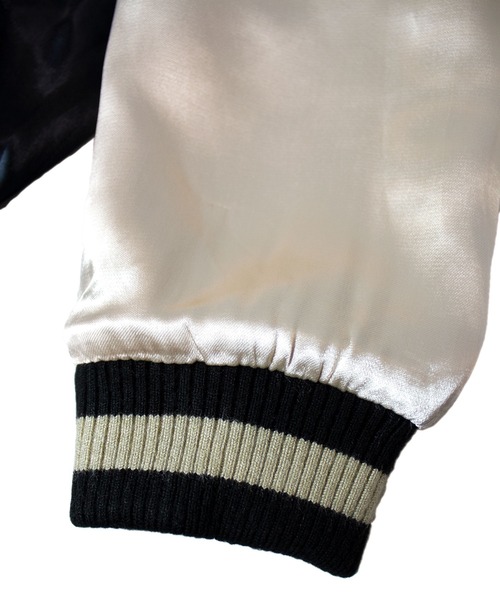 BETTY BOOP(ベティ・ブープ)の「BB-ヤンキーBetty リバーシブルスカジャン(スカジャン・メンズ・ブラック・L/XL/M)」の12枚目の写真