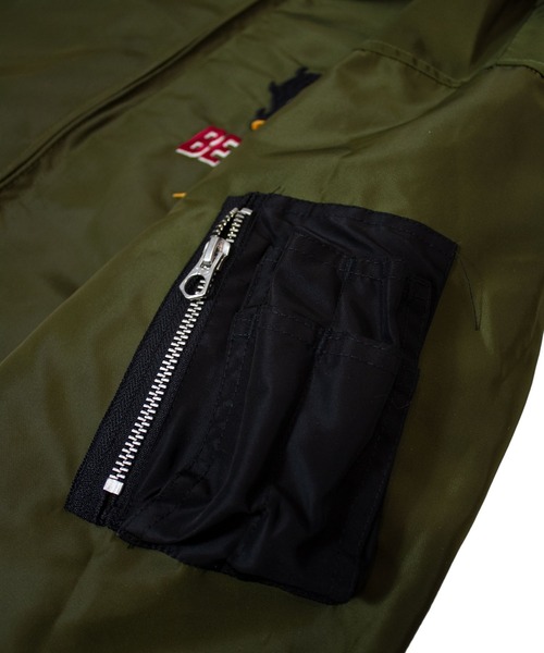 BETTY BOOP(ベティ・ブープ)の「BB-ヤンキーBetty リバーシブルスカジャン(スカジャン・メンズ・ブラック・L/XL/M)」の16枚目の写真