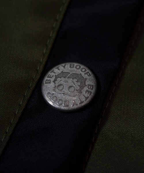 BETTY BOOP(ベティ・ブープ)の「BB-ヤンキーBetty リバーシブルスカジャン(スカジャン・メンズ・ブラック・L/XL/M)」の18枚目の写真