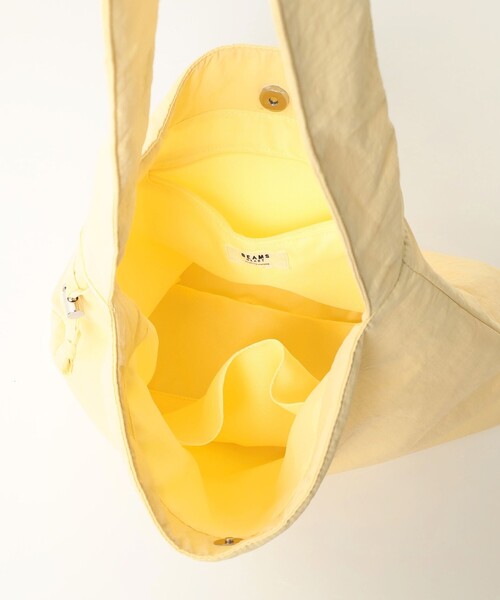 BEAMS HEART（ビームスハート）の「【A4収納可能/4色展開】ギャザーハンドル トートバッグ（ショルダーバッグ・レディース・サックスブルー/オフホワイト/ブラック/オリーブ/グレー/イエロー系その他4・ONE SIZE）」の16枚目の写真