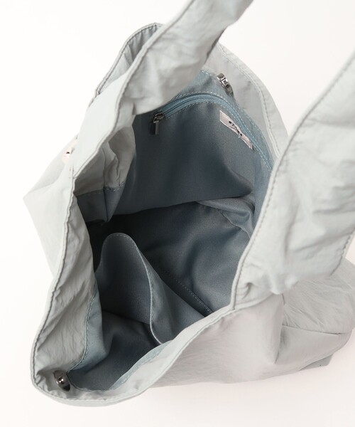 BEAMS HEART（ビームスハート）の「【A4収納可能/4色展開】ギャザーハンドル トートバッグ（ショルダーバッグ・レディース・サックスブルー/オフホワイト/ブラック/オリーブ/グレー/イエロー系その他4・ONE SIZE）」の12枚目の写真