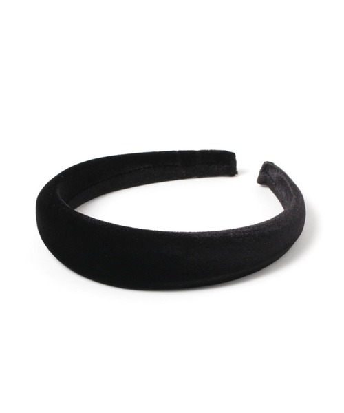 tiny tiny（ティニーティニー）の「ベロアカチューシャ[tiny tiny(ティニーティニー)]（カチューシャ・レディース・ブラック/アイボリー/グリーン・0）」の11枚目の写真