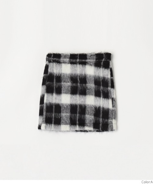 coca(coca)(コカ)の「【WEB限定セール】キッズ 親子お揃いシャギーチェック柄スカート(スカート・キッズ・B/A・120/140/130/110)」の14枚目の写真