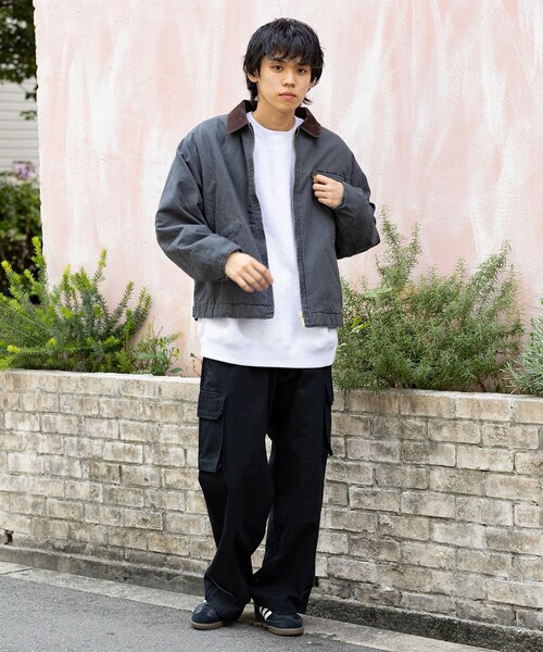 BEAMS HEART（ビームスハート）の「M-47 セミワイド カーゴパンツ（カーゴパンツ・メンズ・ブラック/オリーブ・S/M/L）」の4枚目の写真