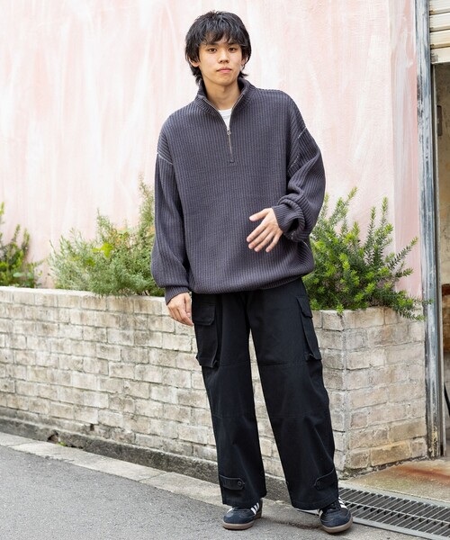 BEAMS HEART（ビームスハート）の「M-47 セミワイド カーゴパンツ（カーゴパンツ・メンズ・ブラック/オリーブ・S/M/L）」の8枚目の写真