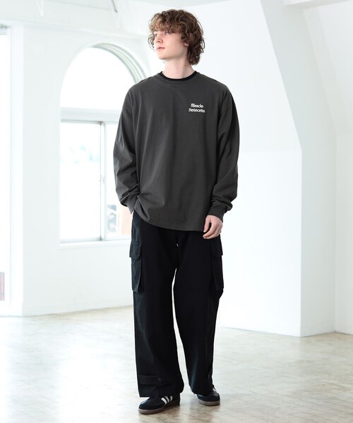 BEAMS HEART（ビームスハート）の「M-47 セミワイド カーゴパンツ（カーゴパンツ・メンズ・ブラック/オリーブ・S/M/L）」の12枚目の写真