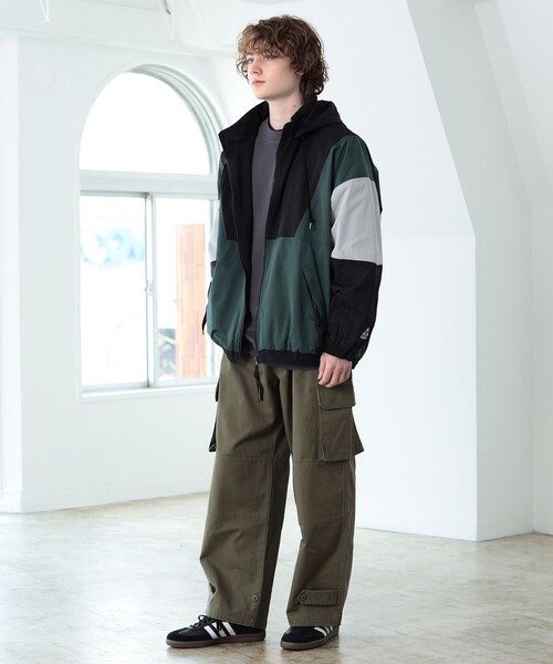 BEAMS HEART（ビームスハート）の「M-47 セミワイド カーゴパンツ（カーゴパンツ・メンズ・ブラック/オリーブ・S/M/L）」の15枚目の写真