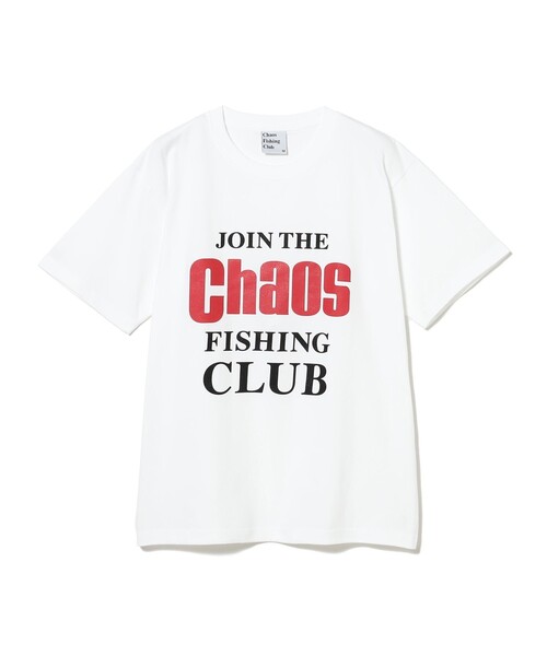 Chaos Fishing Club（カオスフィッシングクラブ）の「Chaos Fishing Club / JOIN THE CFC CREW NECK T-SHIRT（Tシャツ/カットソー・メンズ・ホワイト・L/M/XL）」の2枚目の写真