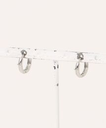 E.M.A.N.O.N（エマノン）の「【E.M.A.N.O.N】クロスリングミニフープピアス/ペア(RO)（ピアス（両耳用））」