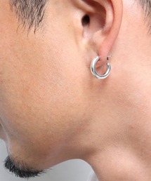 VIVIFY | ピアス/フープ/ライトウェイト/3mmボディ/K18ゴールドポスト(ピアス(片耳用))