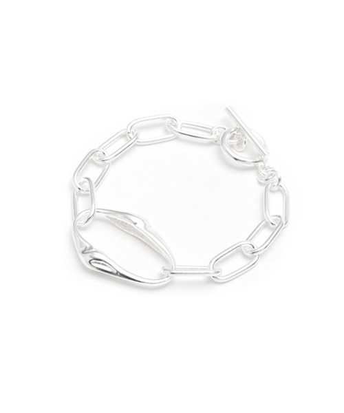 YArKA（ヤーカ）の「【YArKA/ヤーカ】nuance oval parts design bracelet [FFF3] / ニュアンスオーバルパーツデザインブレスレット（ブレスレット・レディース・シルバー・S/M/L）」の12枚目の写真