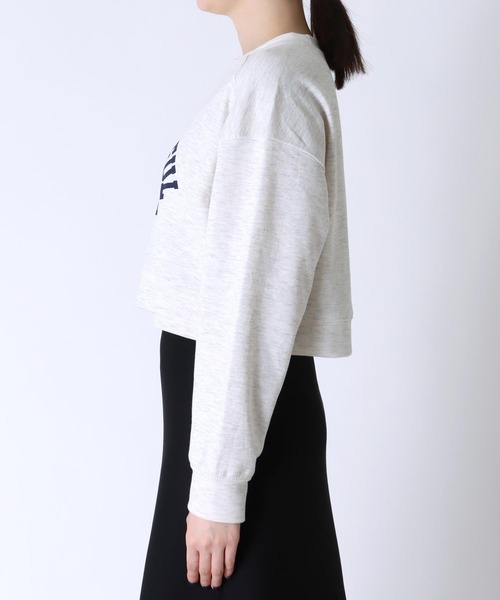 Three Four Time（ｽﾘｰﾌｫｰﾀｲﾑ）の「ロゴプリントショートスエット（スウェット・レディース・ピンク/ベージュ系その他・FREE）」の17枚目の写真