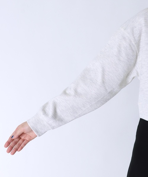 Three Four Time（ｽﾘｰﾌｫｰﾀｲﾑ）の「ロゴプリントショートスエット（スウェット・レディース・ピンク/ベージュ系その他・FREE）」の9枚目の写真