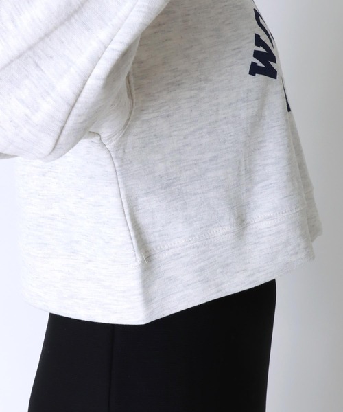 Three Four Time（ｽﾘｰﾌｫｰﾀｲﾑ）の「ロゴプリントショートスエット（スウェット・レディース・ピンク/ベージュ系その他・FREE）」の10枚目の写真