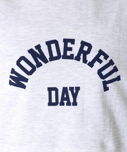 Three Four Time（ｽﾘｰﾌｫｰﾀｲﾑ）の「ロゴプリントショートスエット（スウェット・レディース・ピンク/ベージュ系その他・FREE）」の11枚目の写真