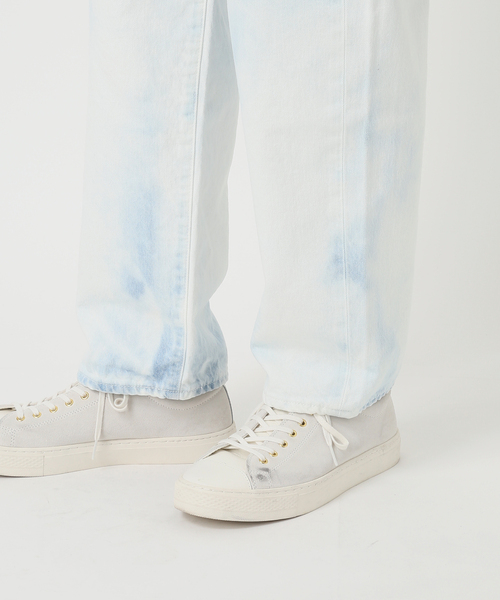 EDIFICE LA BOUCLE（エディフィスラブークル）の「【LA BOUCLE / ラブークル】5ポケット デニム (ホワイトランダムブリーチ)（デニムパンツ・メンズ・ホワイト×ホワイト・1/2）」の21枚目の写真