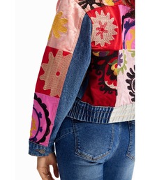 Desigual（デシグアル）の「パッチワーク デニム ショートジャケット