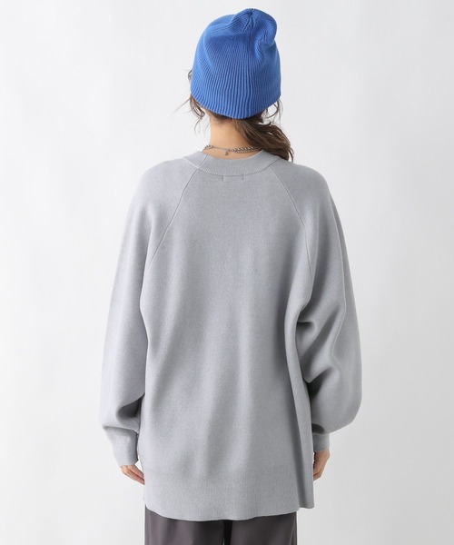 LEPSIM(レプシィム)の「12ゲージスエットライクチュニックプルオーバー 993355(ニット/セーター・レディース・ライトグリーン/グレー/オフホワイト・FREE)」の18枚目の写真