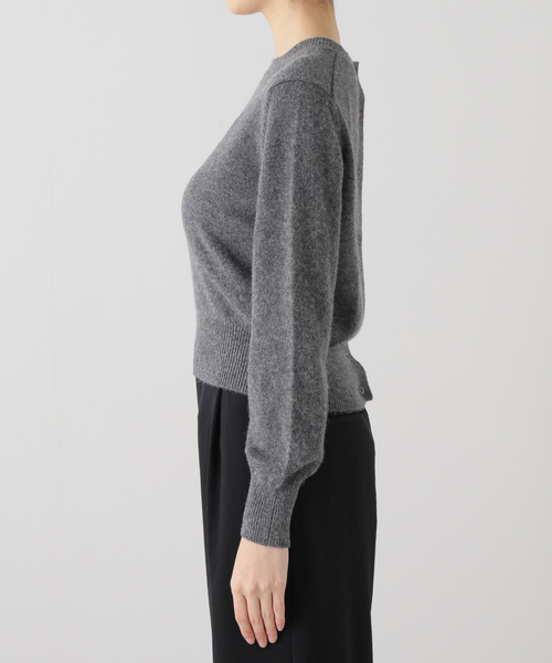 9/27迄限定SALE 未使用【Plage】Collar Knit〔グレー〕 セール】Alpaca Open Back ニット（ニット/セーター）｜Plage