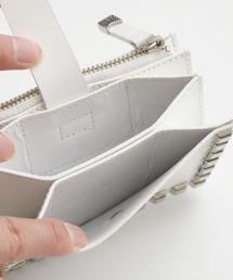 Toga トーガ スタッズ ウォレット 財布 ホワイト 新品 TOGA 財布 「TOGA TOO/トーガトゥ」Leather wallet studs small