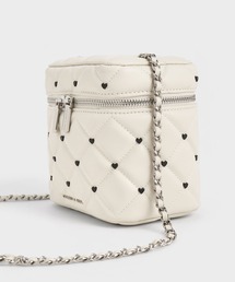 CHARLES & KEITH（チャールズ & キース）の「Nezu ネズ キルトハート  